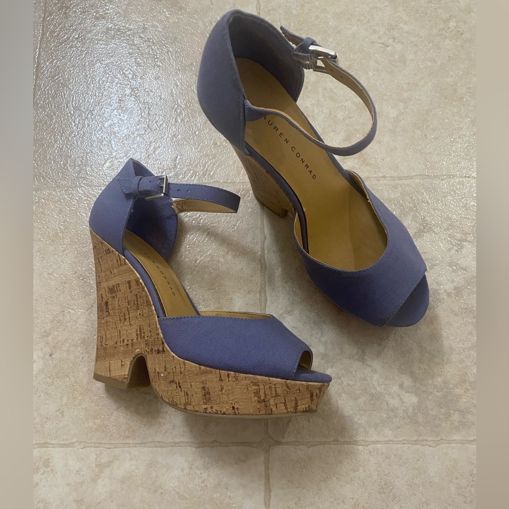Lauren Conrad wedge shoes